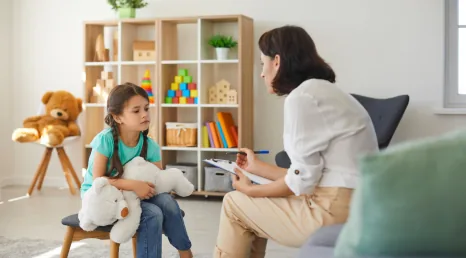 Child-friendly psychology support